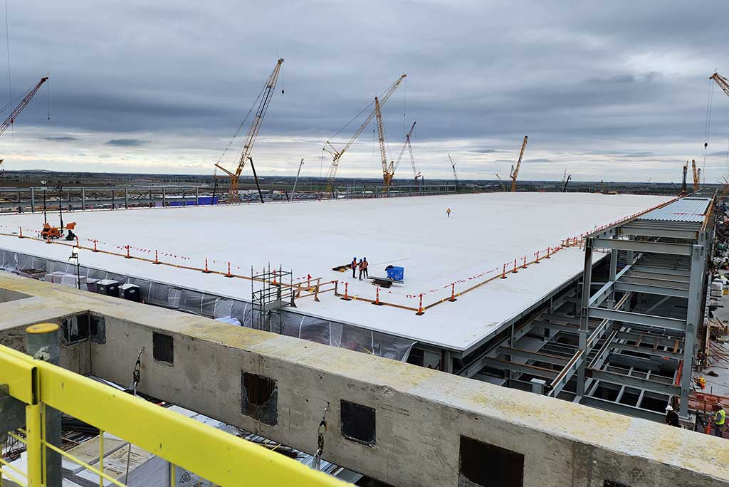 Commercial Roof Install